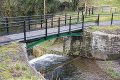 
Aaron Brutes bridge restored, Blaenavon, January 2014